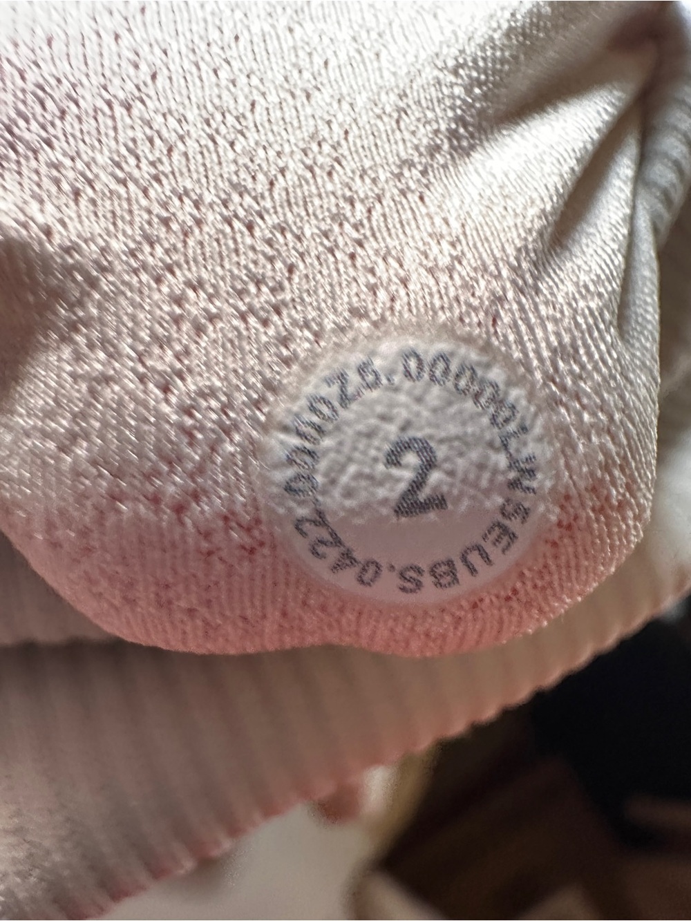 Lululemon Brushed Softstreme Ribbed Wide-Leg Knit Pants Bone Size 2 - Picture 11 of 12